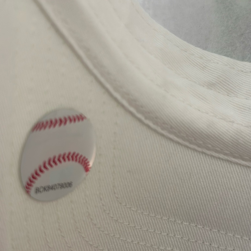 47 NY Adult Cap - White and Light Green - Picture 5 of 7